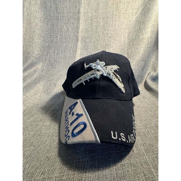 Vintage Eagle Crest A-10 Warthog Embroidered Hat U.S. Air Force Adjustable Cap - Picture 1 of 7